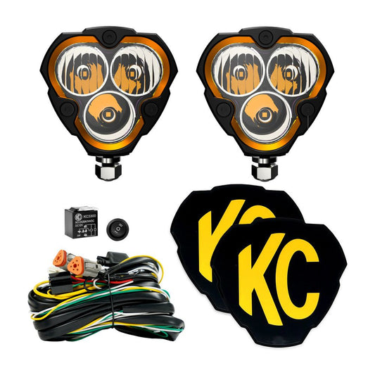 KC HI-LITES: FLEX ERA 3 MASTER KIT (PAIR)