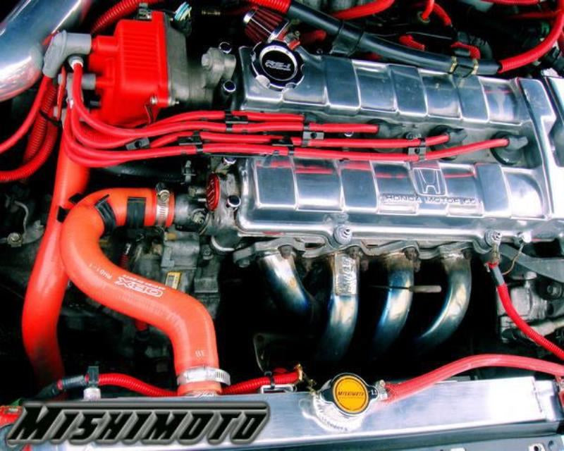 MISHIMOTO ALUMINUM RADIATOR: ACURA/HONDA INTEGRA 90-93 (M/T ONLY)
