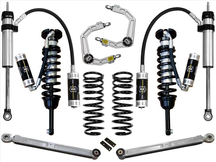 ICON VEHICLE DYNAMICS SUSPENSION SYSTEM: TOYOTA 4RUNNER 10-23/FJ CRUISER 09-14 (STAGE 5 W/BILLET UCA)