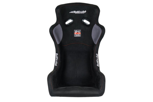 BUDDY CLUB P-1 LIMITED EVO SEAT: BLACK (FRP)