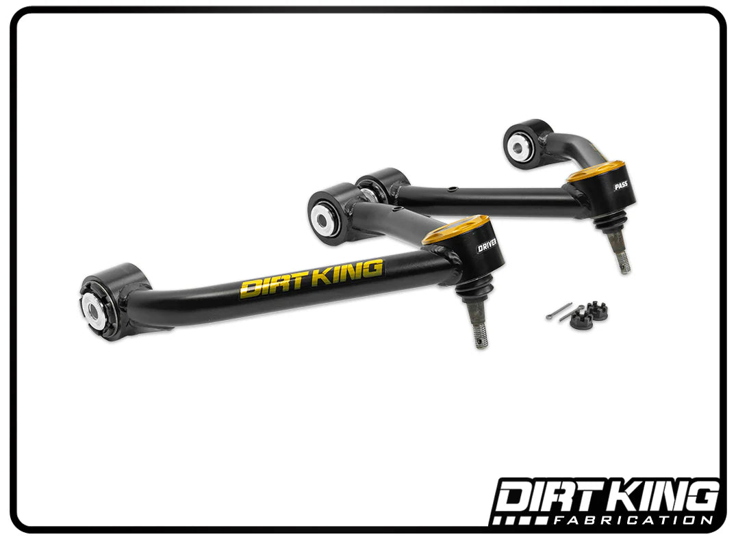 DIRT KING FRONT UPPER CONTROL ARM: CHEVY/GMC SILVERADO/SIERRA 1500 07-18 (BALL JOINT)