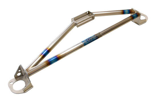 CARBING TITANIUM STRUT TOWER BRACE: HONDA CIVIC 96-00 (TYPE-II/FRONT)