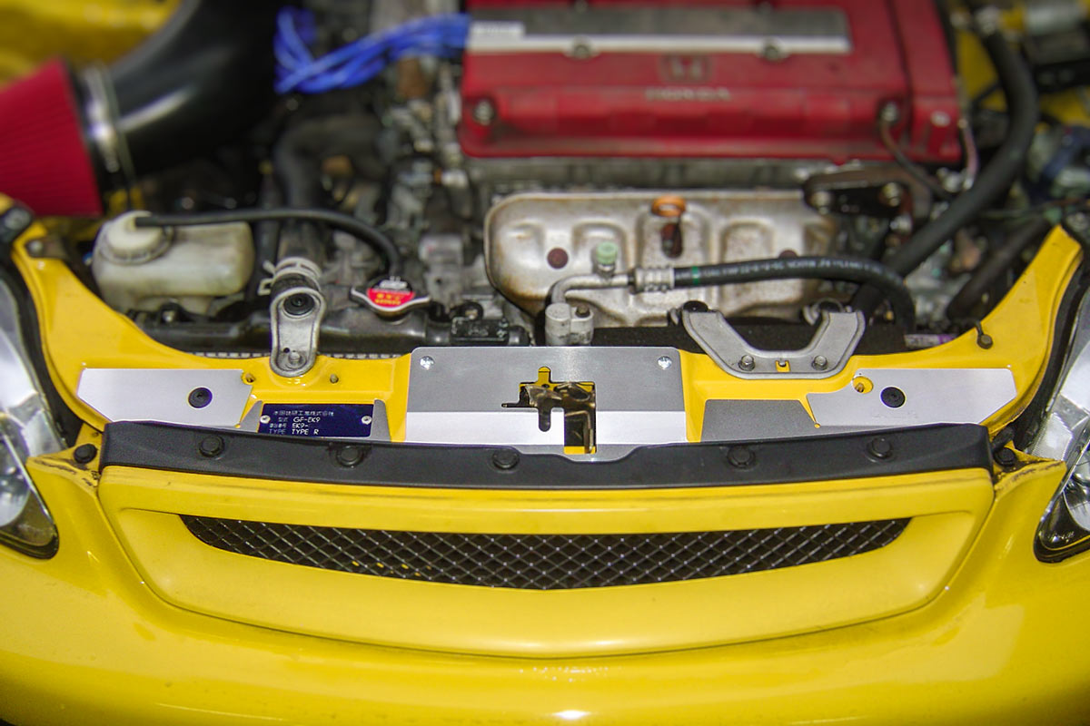 CARBING RADIATOR COOLING PLATE: HONDA CIVIC 96-00