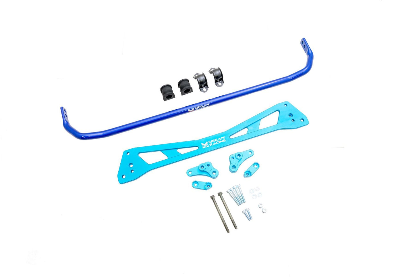 MEGAN RACING SUBFRAME BRACE AND BAR: ACURA/HONDA CIVIC 92-95