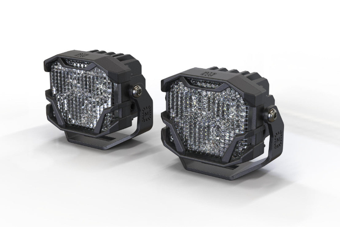 MORIMOTO 4BANGER LED PODS: HXB FLOOD BEAM (PAIR)