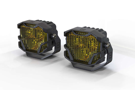 MORIMOTO 4BANGER LED PODS: NCS FLOOD BEAM (PAIR)