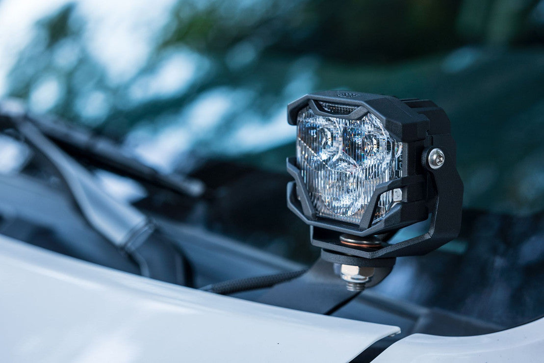 MORIMOTO 4BANGER LED PODS: HXB FLOOD BEAM (PAIR)