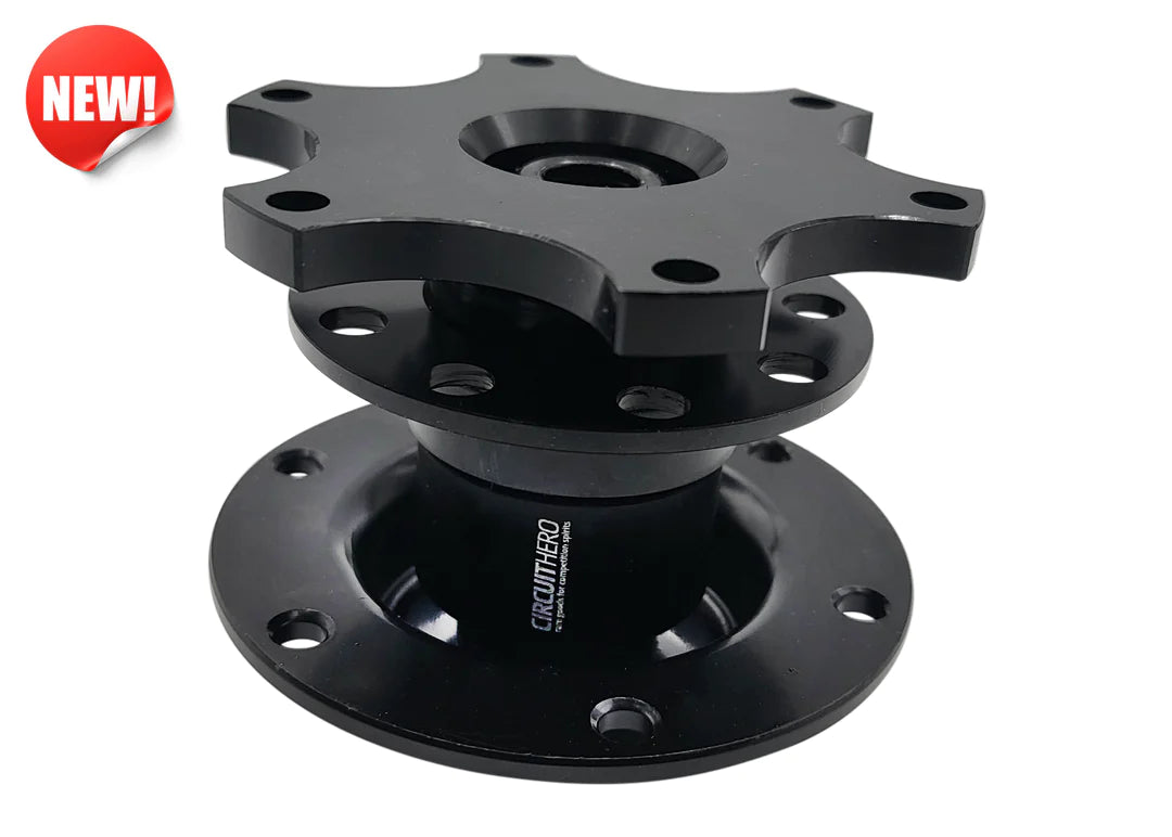 CIRCUIT HERO QUICK RELEASE HUB: 6 BOLT