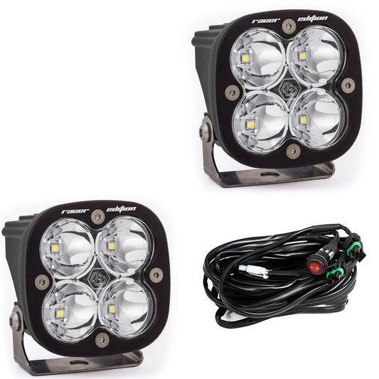 BAJA DESIGNS: SQUADRON RACER EDITION BLACK LED AUXILARY LIGHT POD (PAIR)