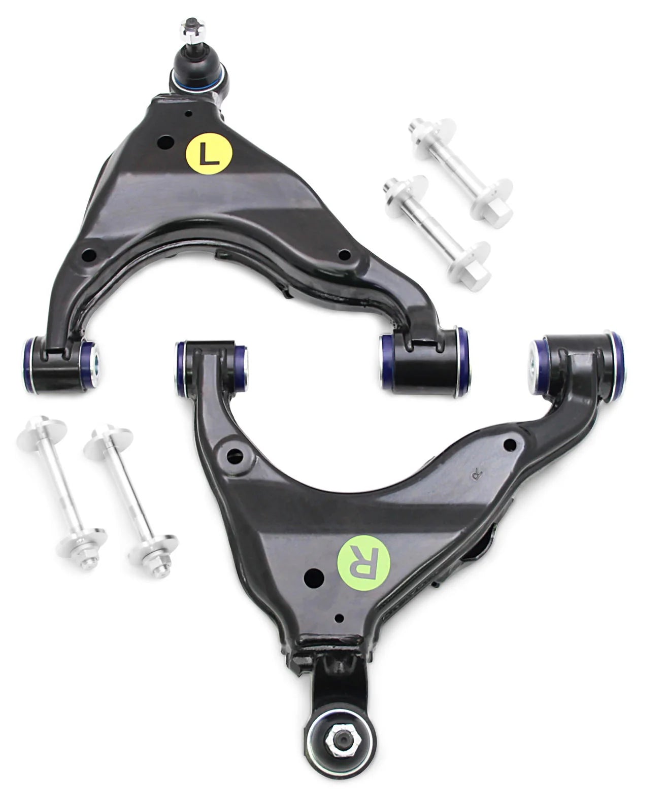 SUPERPRO FRONT LOWER CONTROL ARM KIT: TOYOTA 09-14 FJ/ 10-21 4RUNNER