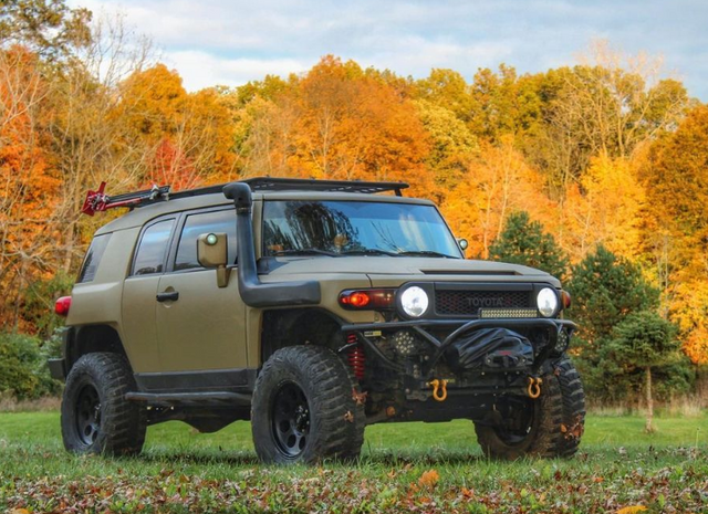 FREEDOM OFF-ROAD LIFT KIT: TOYOTA/LEXUS 07+ FJ/03+ 4RUNNER/ 03+ GX470/ GX460 (2.5-5" FRONT ADJUSTABLE COILOVER / 3" REAR LIFT SPRINGS & SHOCKS)