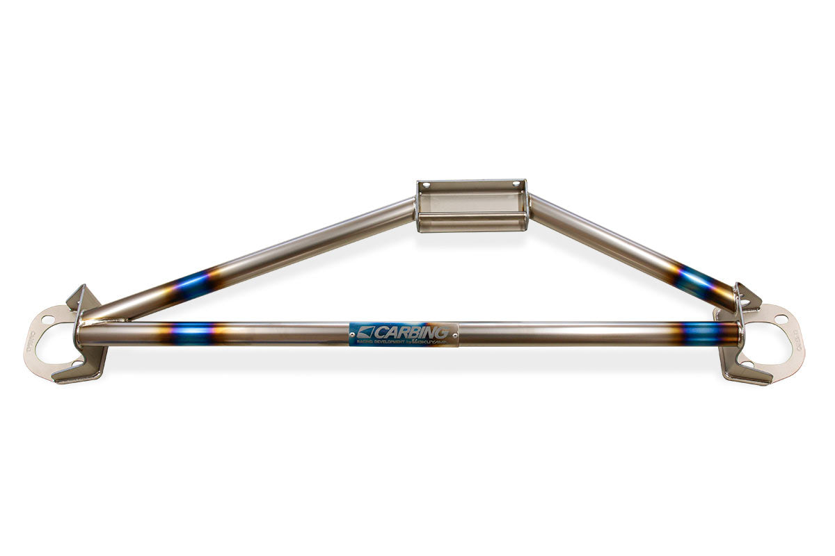 CARBING TITANIUM STRUT TOWER BRACE: HONDA CIVIC 96-00 (TYPE-II/FRONT)