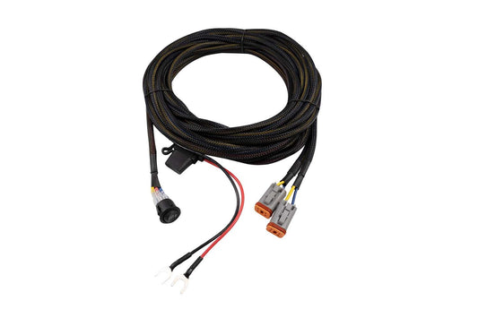 DIODE DYNAMICS: LIGHT DUTY DUAL OUTPUT 4-PIN OFFROAD WIRING HARNESS