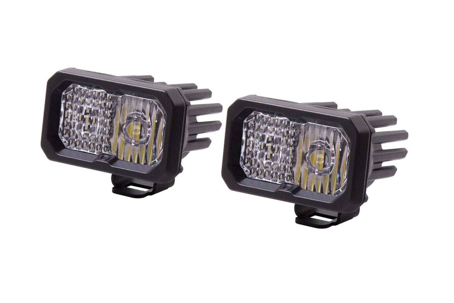 DIODE DYNAMICS: STAGE SERIES 2" SAE/DOT WHITE SPORT LED (PAIR)