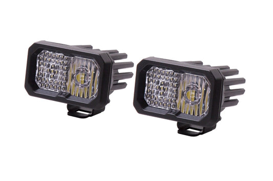 DIODE DYNAMICS: STAGE SERIES 2" SAE/DOT WHITE SPORT LED (PAIR)