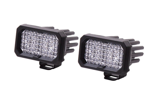 DIODE DYNAMICS: STAGE SERIES 2" SAE/DOT WHITE PRO LED (PAIR)