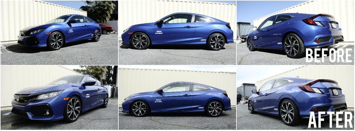 MEGAN RACING EZ I STREET COILOVERS: ACURA/HONDA CIVIC SI 17-21