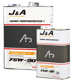 J&A RACING OIL PREMIUM GEAR (PG)- 75W-90