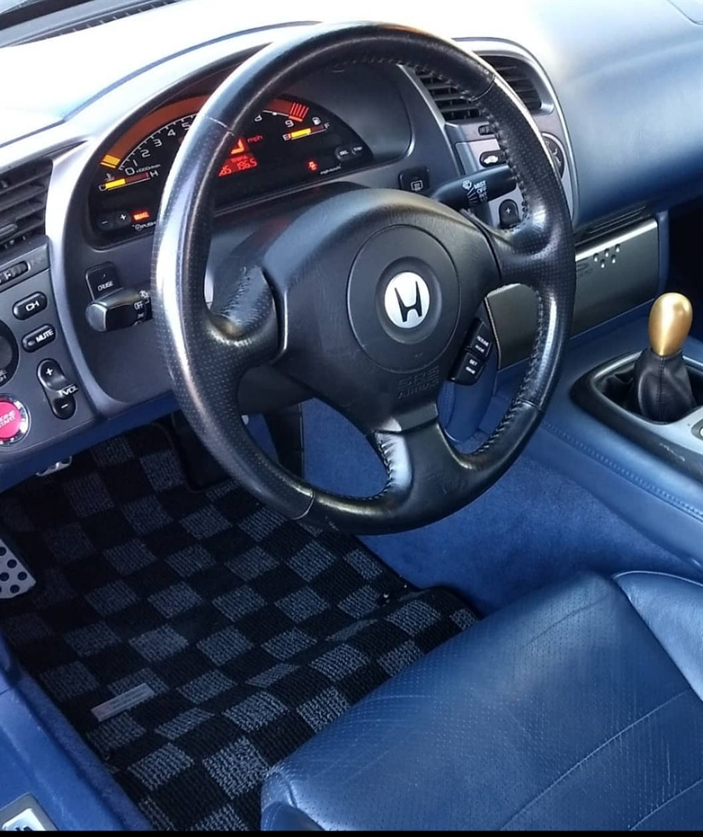 P2M HONDA S2000 AP2 RACE FLOOR MATS : DARK GREY