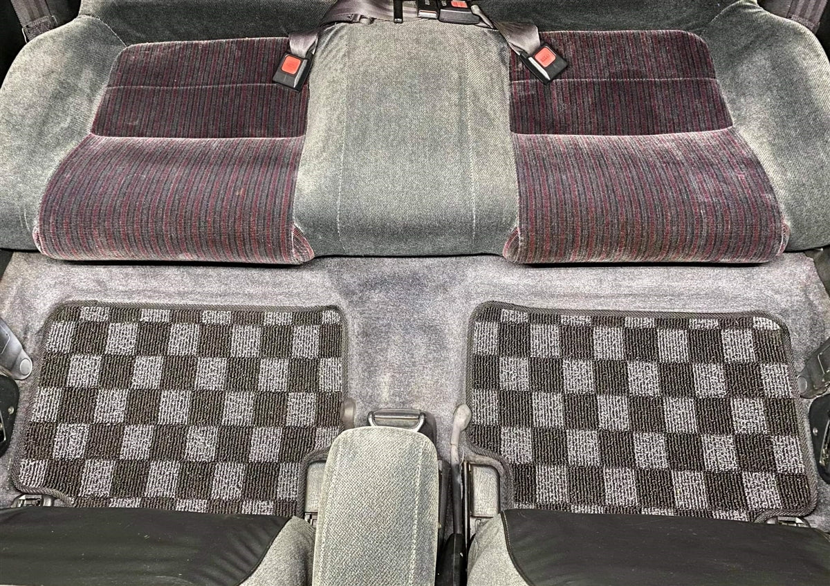 P2M ACURA INTEGRA 1990-93 (DA/DB) RACE FLOOR MATS : DARK GREY (FRONT/REAR)
