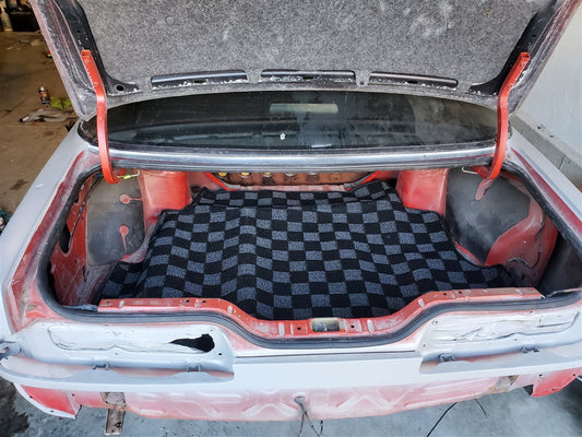 P2M NISSAN S13 SILVIA 1989-94 240SX (COUPE MODEL) REAR TRUNK MAT : DARK GREY