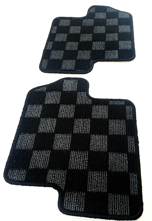 P2M NISSAN S13 1989-94 240SX REAR RACE FLOOR MATS : DARK GREY