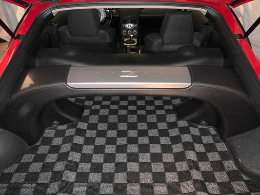 P2M NISSAN Z33 350Z (COUPE ONLY) REAR TRUNK MAT : DARK GREY