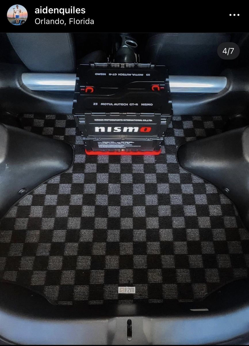 P2M NISSAN Z34 370Z REAR TRUNK MAT : DARK GREY