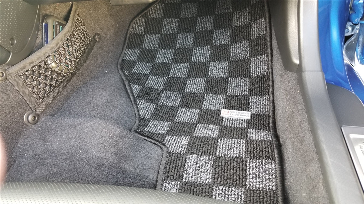 P2M HONDA S2000 AP2 RACE FLOOR MATS : DARK GREY