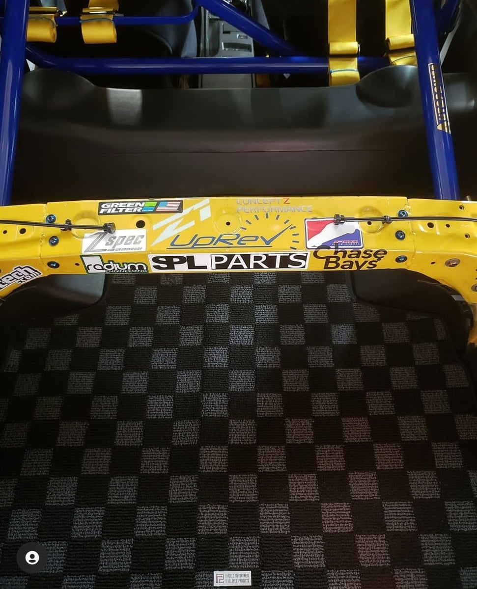 P2M NISSAN Z33 350Z (COUPE ONLY) REAR TRUNK MAT : DARK GREY