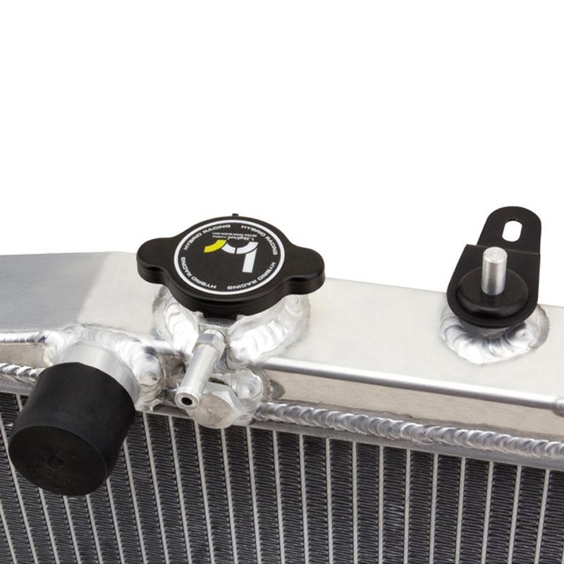 HYBRID RACING K-SWAP HALFSIZE RADIATOR: ACURA/HONDA CIVIC 96-00 (W/ K-SWAP)
