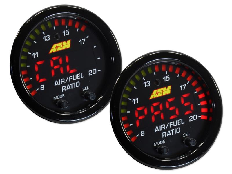 AEM ELECTRONICS X SERIES WIDEBAND UEGO AIR/FUEL SENSOR CONTROLLER GAUGE 30-300