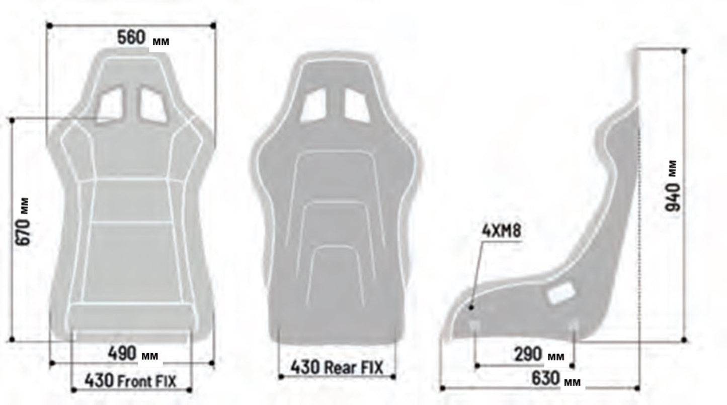 SPARCO COMPETITION SEAT: QRT-K (KEVLAR)