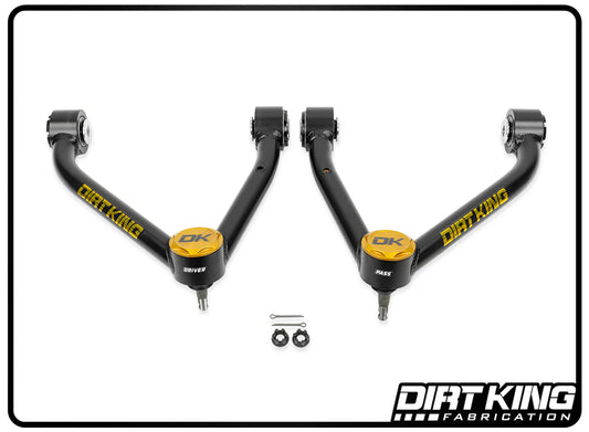 DIRT KING FRONT UPPER CONTROL ARM: CHEVY/GMC SILVERADO/SIERRA 1500 07-18 (BALL JOINT)