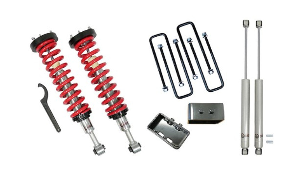FREEDOM OFF-ROAD LIFT KIT: TOYOTA TACOMA (1-4" FRONT ADJUSTABLE COILOVER / 3" REAR LIFT BLOCK & SHOCKS)