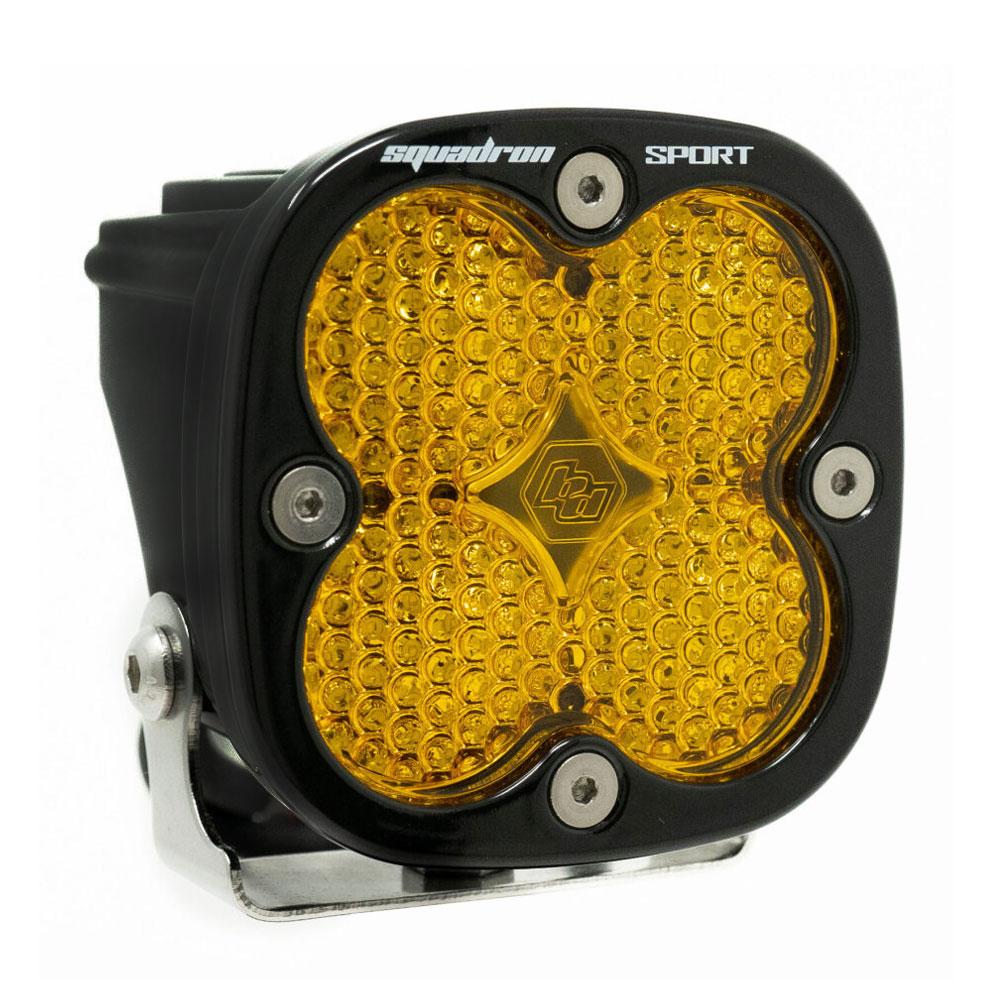 BAJA DESIGNS: SQUADRON SPORT BLACK LED AUXILARY LIGHT POD (UNIVERSAL)