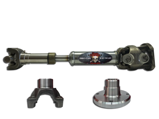 ADAMS DRIVESHAFT: JEEP JK REAR 1350 CV DRIVESHAFT [EXTREME DUTY SERIES] SOLID U-JOINT