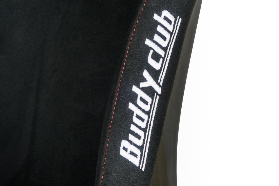 BUDDY CLUB P-1 LIMITED EVO SEAT: BLACK (FRP)