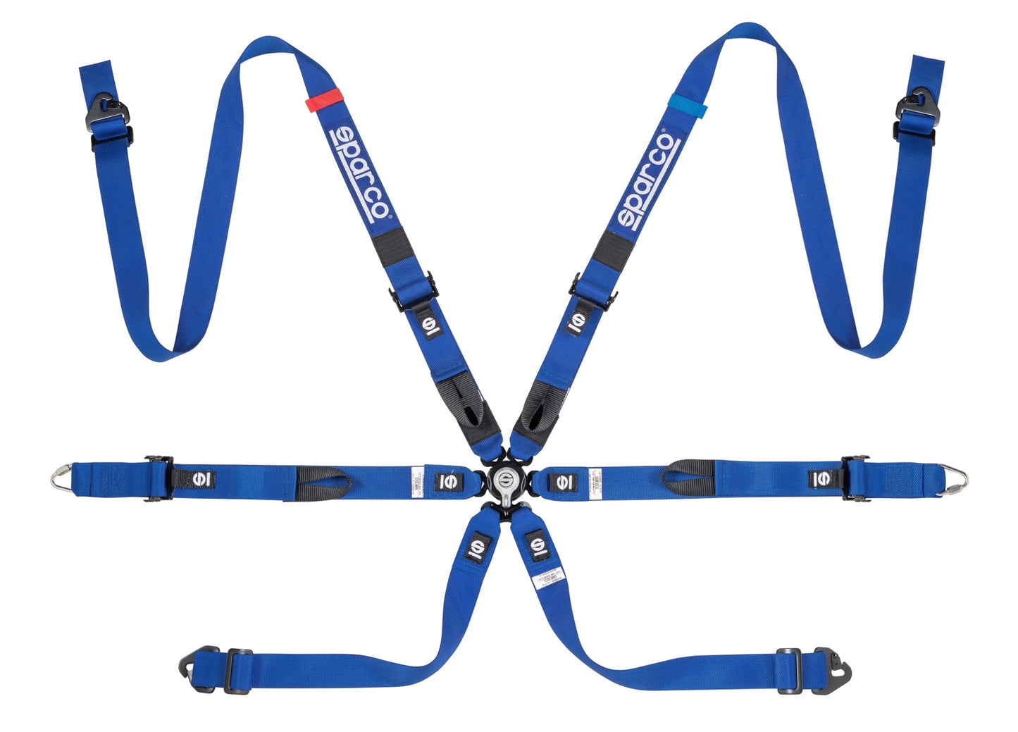 SPARCO COMPETITION HARNESS: PRIME H-7 6 PT 2"