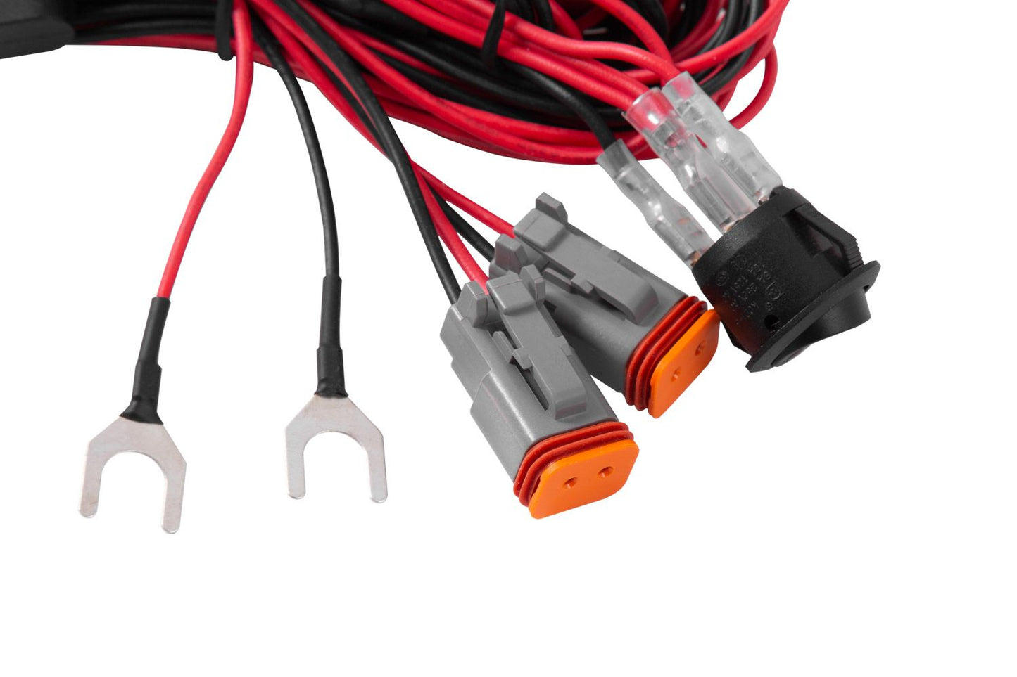 DIODE DYNAMICS: LIGHT DUTY DUAL OUTPUT 2-PIN OFFROAD WIRING HARNESS