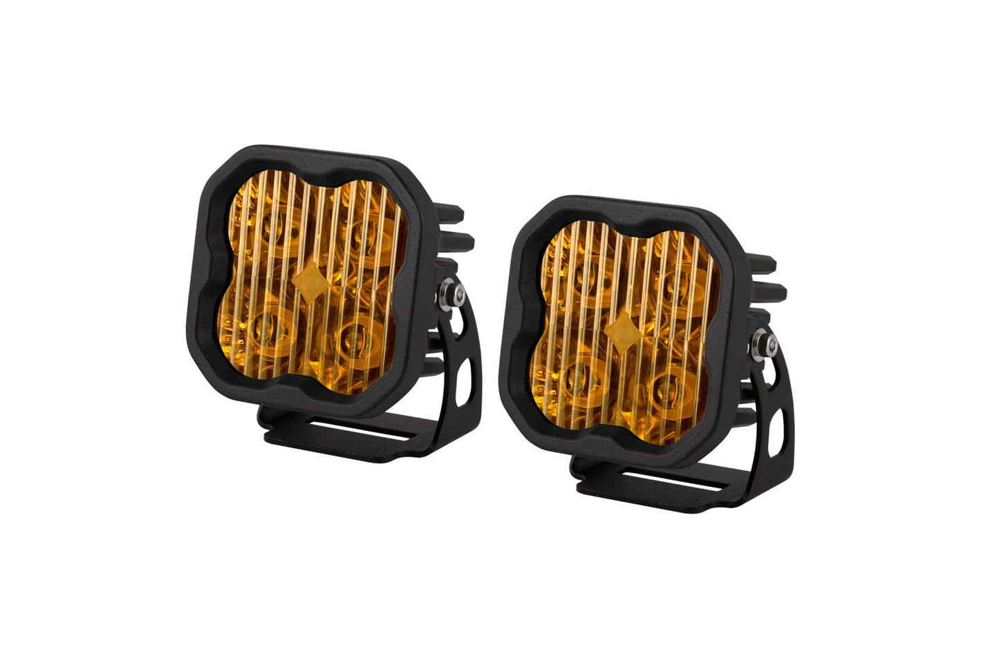 DIODE DYNAMICS: STAGE SERIES 3" SAE/DOT YELLOW MAX LED (PAIR)