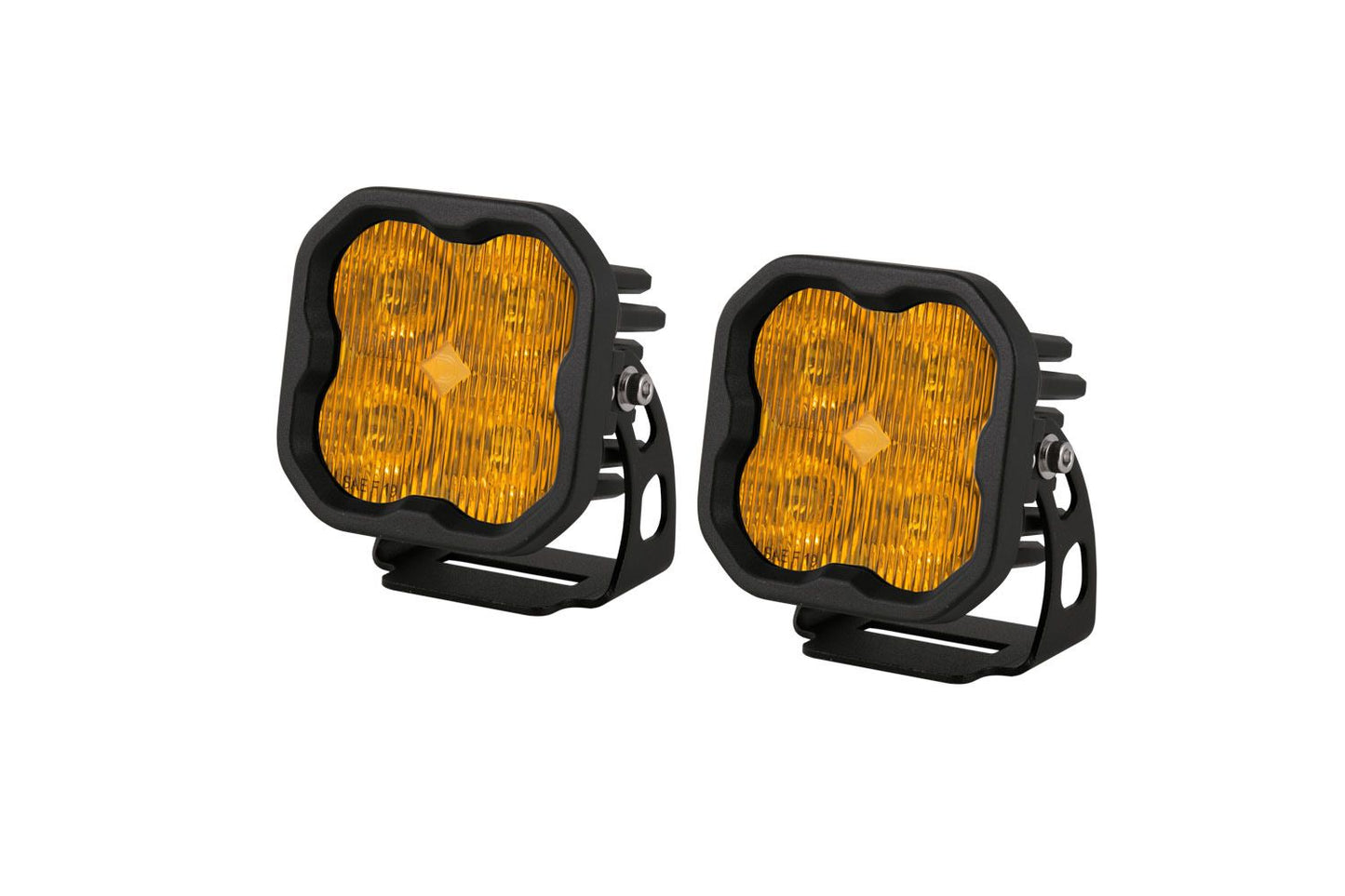 DIODE DYNAMICS: STAGE SERIES 3" SAE/DOT YELLOW MAX LED (PAIR)