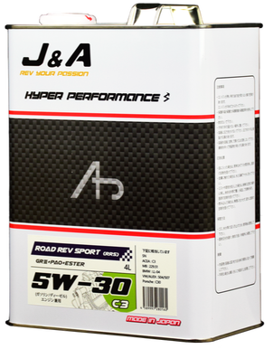 J&A RACING OIL ROAD REV SPORT (RRS) - 5W-30 C3 DIESEL ENGINES ONLY