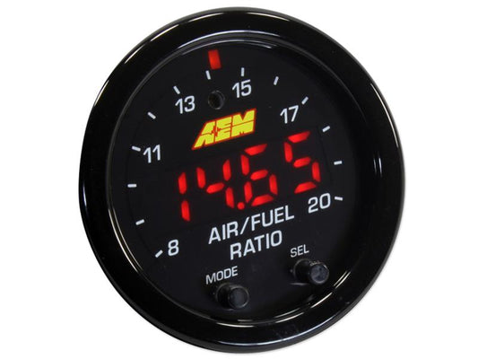 AEM ELECTRONICS X SERIES WIDEBAND UEGO AIR/FUEL SENSOR CONTROLLER GAUGE 30-300
