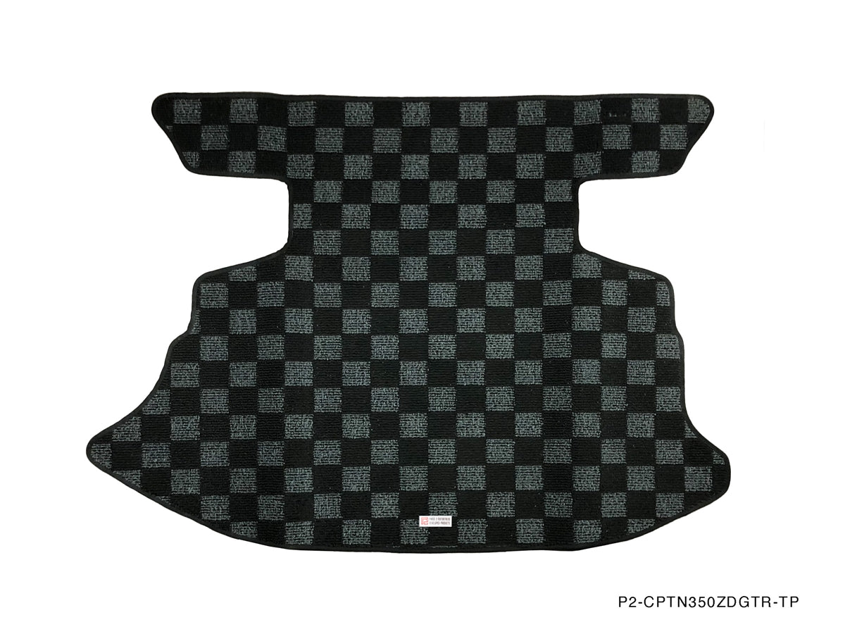 P2M NISSAN Z33 350Z (COUPE ONLY) REAR TRUNK MAT : DARK GREY