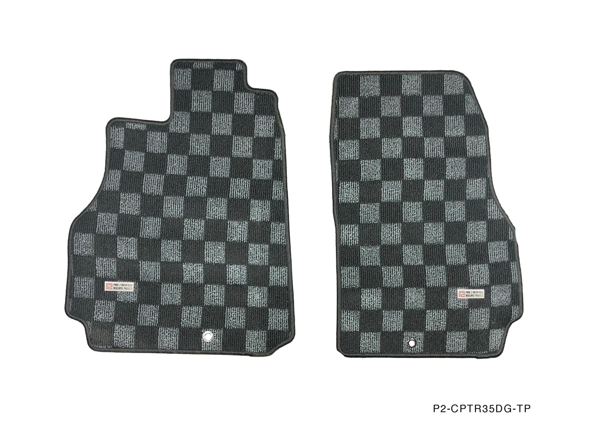R35 Rug P2M NISSAN R35 GTR RACE FLOOR MATS : DARK GREY – Creative Autowerks