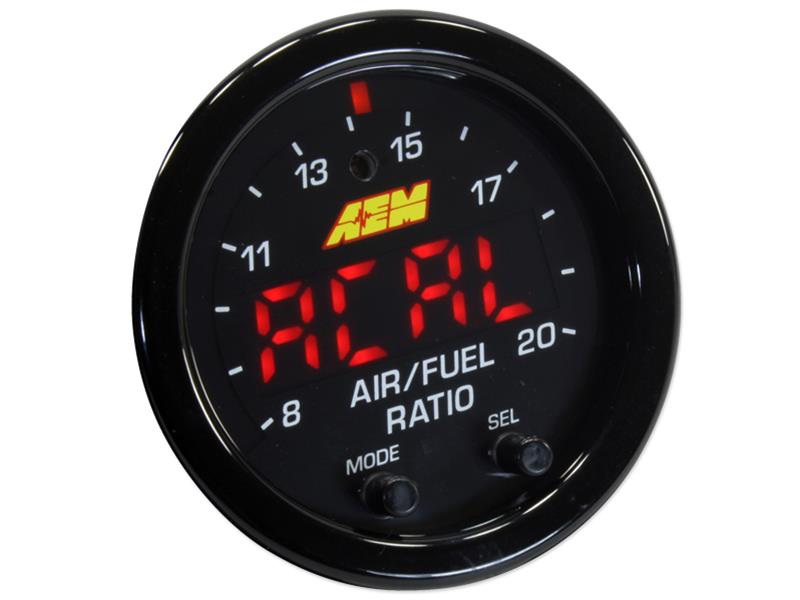 AEM ELECTRONICS X SERIES WIDEBAND UEGO AIR/FUEL SENSOR CONTROLLER GAUGE 30-300